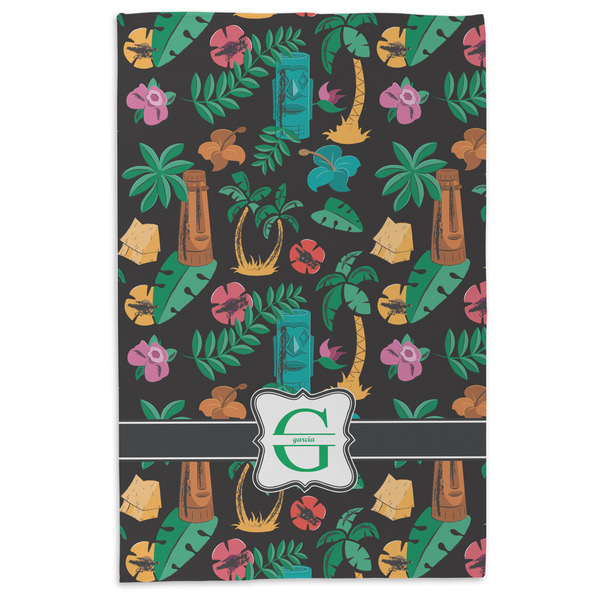 Hawaiian Masks Microfiber Dish Towel - APPROVAL