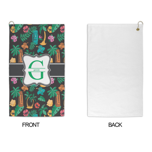 Hawaiian Masks Microfiber Golf Towels - APPROVAL