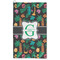 Hawaiian Masks Microfiber Golf Towel - Large (Personalized)