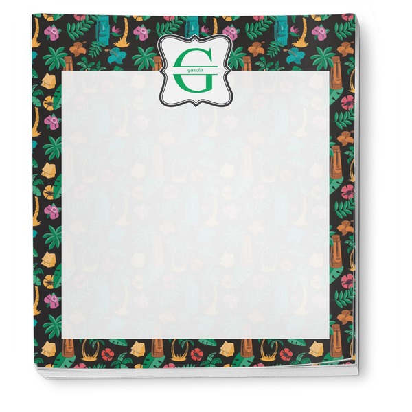 Hawaiian Masks Notepad - Apvl