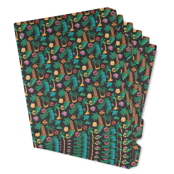 Hawaiian Masks Page Dividers - Set of 6 - Main/Front
