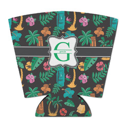 Hawaiian Masks Party Cup Sleeve - with Bottom (Personalized)