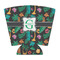 Hawaiian Masks Party Cup Sleeves - with bottom - FRONT