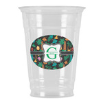 Hawaiian Masks Party Cups - 16oz (Personalized)