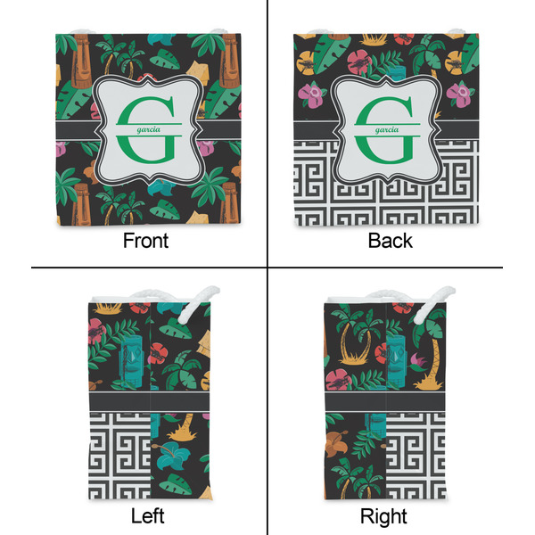 Hawaiian Masks Party Favor Gift Bag - Matte - Approval