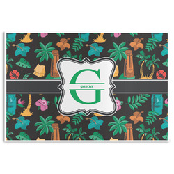 Hawaiian Masks Disposable Paper Placemats (Personalized)