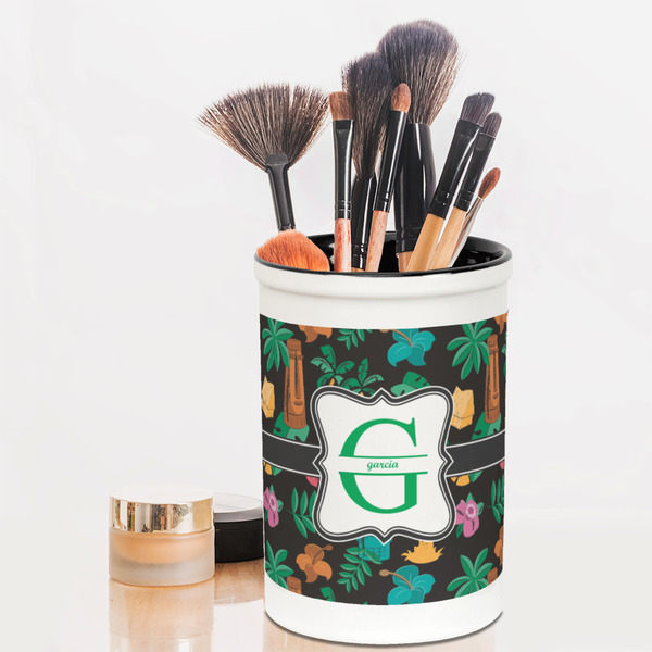 Hawaiian Masks Pencil Holder - LIFESTYLE makeup