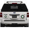 Hawaiian Masks Personalized Car Magnets on Ford Explorer