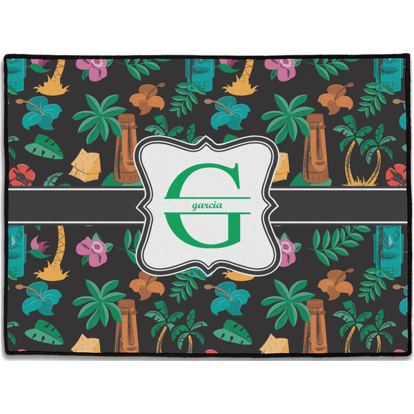 Custom Hawaiian Masks Door Mat (Personalized)