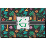 Hawaiian Masks Door Mat - 36"x24" (Personalized)