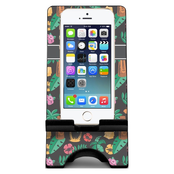 Hawaiian Masks Phone Stand w/ Phone