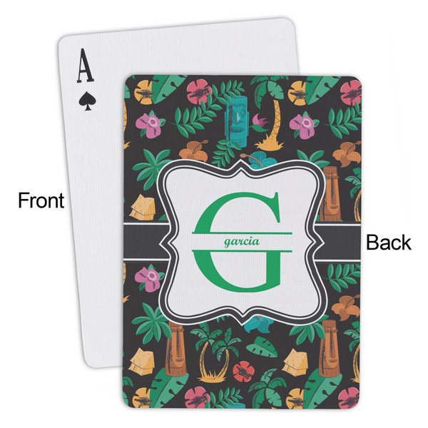 Hawaiian Masks Playing Cards - Approval