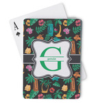 Hawaiian Masks Playing Cards (Personalized)