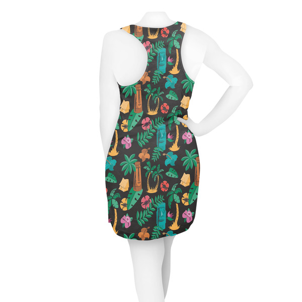 Hawaiian Masks Racerback Dress - On Model - Back