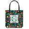 Hawaiian Masks Canvas Tote Bag - Small - 13"x13" (Personalized)