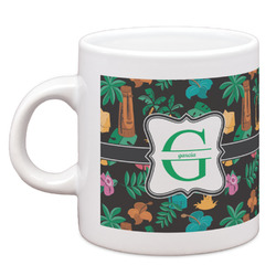 Hawaiian Masks Espresso Cup (Personalized)