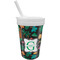 Hawaiian Masks Sippy Cup with Straw (Personalized)