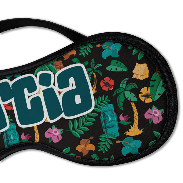 Hawaiian Masks Sleeping Eye Mask - DETAIL Large