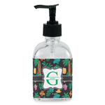 Hawaiian Masks Glass Soap & Lotion Bottle - Single Bottle (Personalized)