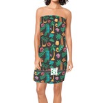 Hawaiian Masks Spa / Bath Wrap (Personalized)