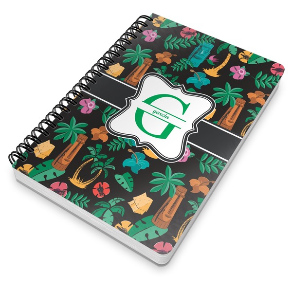 Hawaiian Masks Spiral Journal 7 x 10 - Main