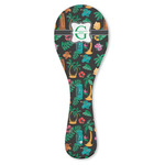 Hawaiian Masks Ceramic Spoon Rest (Personalized)