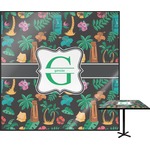 Hawaiian Masks Square Table Top (Personalized)