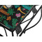 Hawaiian Masks Square Trivet - Detail