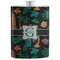 Hawaiian Masks Stainless Steel Flask (Personalized)
