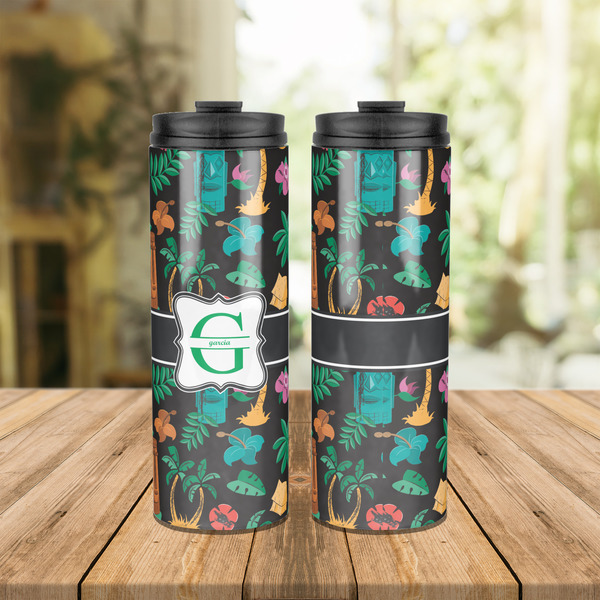 Hawaiian Masks Stainless Steel Tumbler - Lifestyle