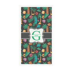Hawaiian Masks Guest Towels - Full Color - Standard (Personalized)