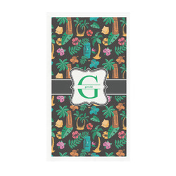 Hawaiian Masks Guest Paper Towels - Full Color - Standard (Personalized)