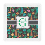 Hawaiian Masks Standard Decorative Napkins (Personalized)