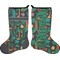 Hawaiian Masks Stocking - Double-Sided - Approval