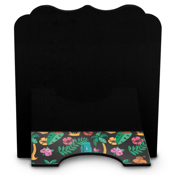 Hawaiian Masks Stylized Tablet Stand - Back