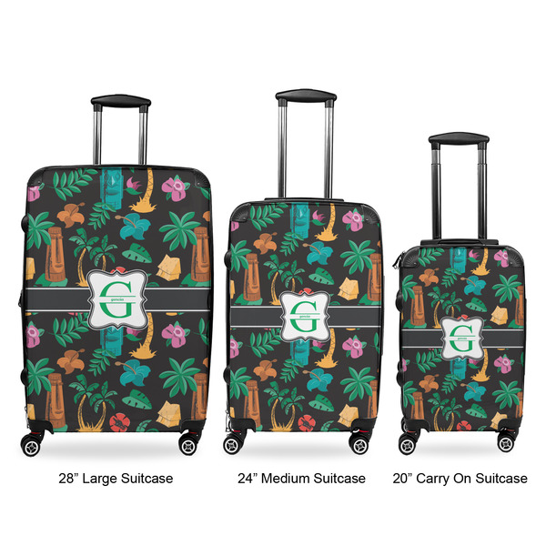Hawaiian Masks Suitcase Set 1 - APPROVAL