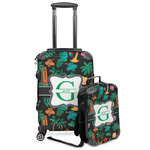 Hawaiian Masks Kids 2-Piece Luggage Set - Suitcase & Backpack (Personalized)