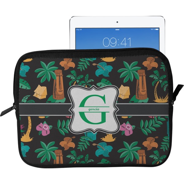 Hawaiian Masks Tablet Sleeve (Medium)