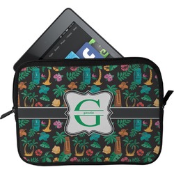Hawaiian Masks Tablet Case / Sleeve (Personalized)