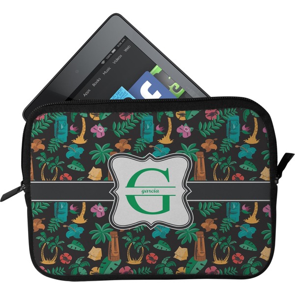 Custom Hawaiian Masks Tablet Case / Sleeve (Personalized)