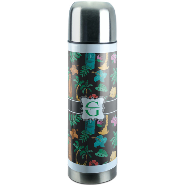Custom Hawaiian Masks Stainless Steel Thermos (Personalized)