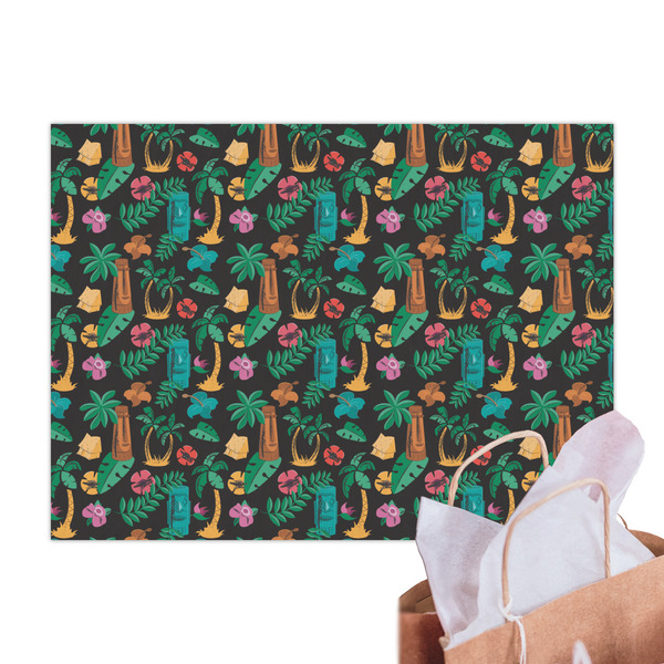 Hawaiian Masks Tissue Paper Sheets - Main