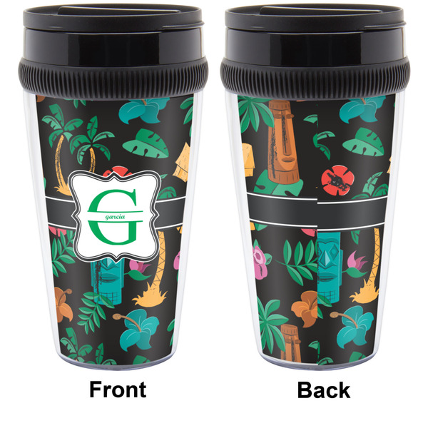 Hawaiian Masks Travel Mug Approval (Personalized)