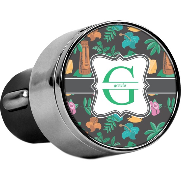 Custom Hawaiian Masks USB Car Charger (Personalized)