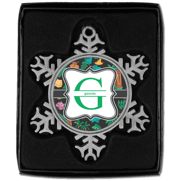 Hawaiian Masks Vintage Snowflake - In box