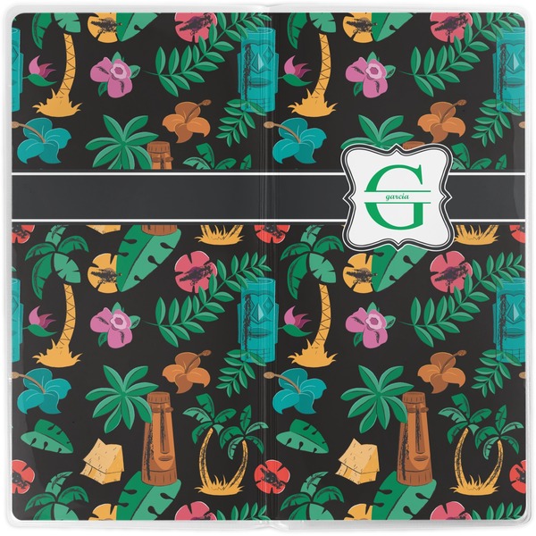 Hawaiian Masks Vinyl Document Wallet - Apvl
