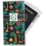 Hawaiian Masks Travel Document Holder