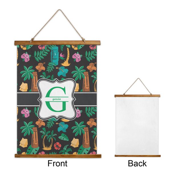 Hawaiian Masks Wall Hanging Tapestry - Portrait - APPROVAL