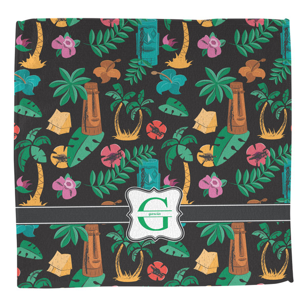 Hawaiian Masks Washcloth - Front - No Soap