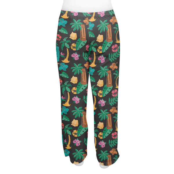 Hawaiian Masks Women's Pj on model - Back